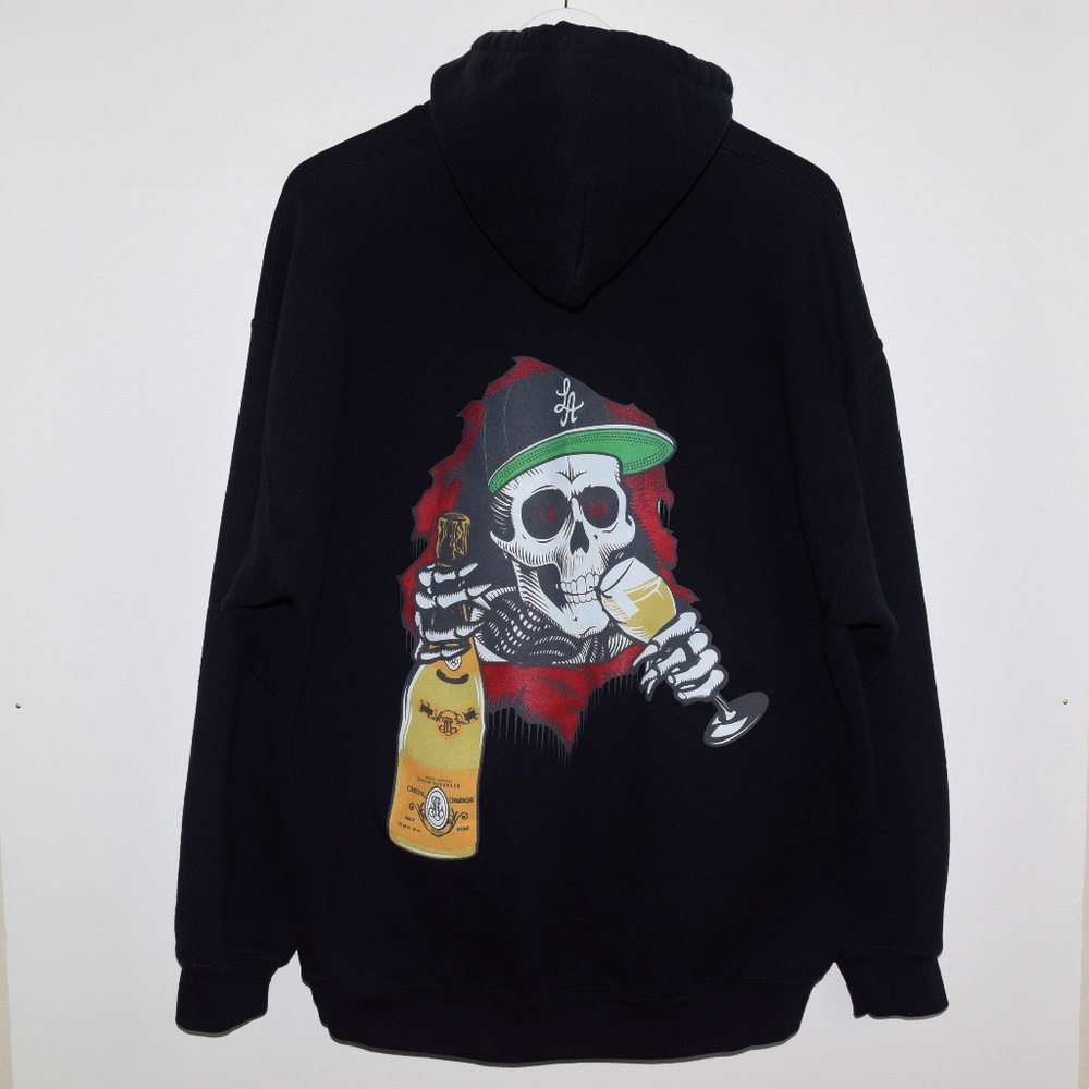 Rare Hot Rod LA Ripper Pullover Hoodie